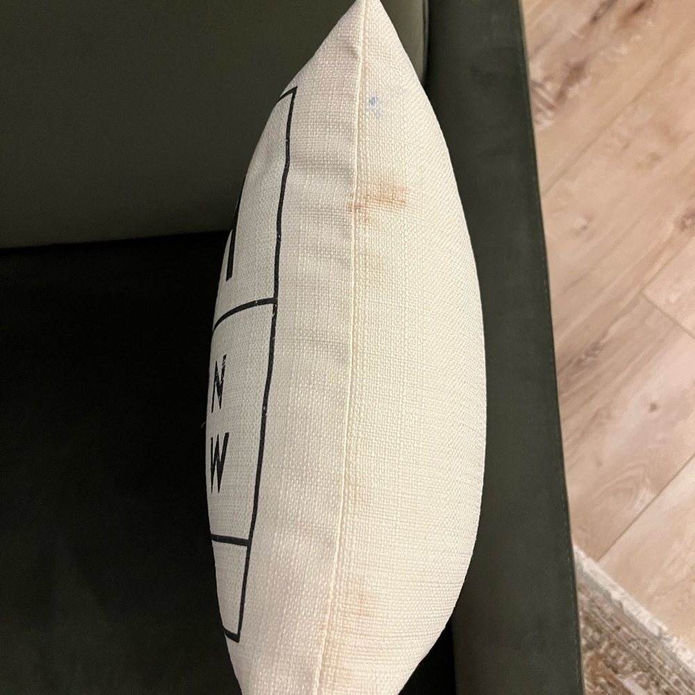 “Raleigh NC” Decorative Throw Pillow - Picture 2 of 6